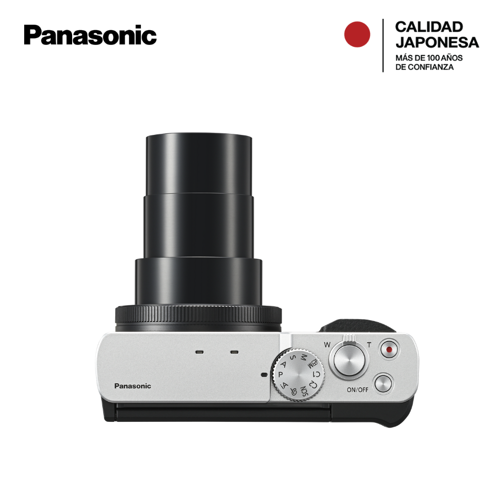 CÁMARA LUMIX DC‑ZS99 DIGITAL SUPERZOOM 30X 20.3 MP 4K CON LENTE 24‑720MM PLATEADO - 3
