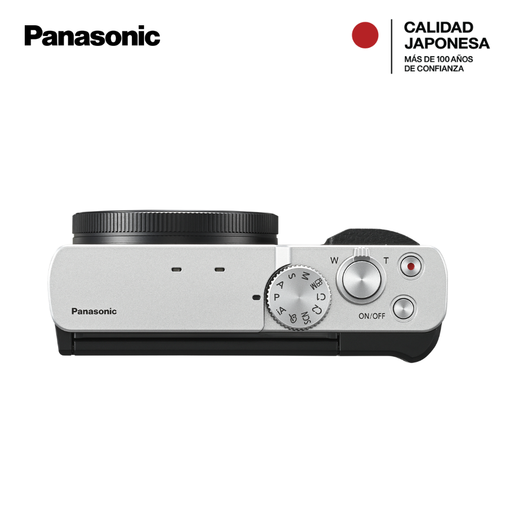 CÁMARA LUMIX DC‑ZS99 DIGITAL SUPERZOOM 30X 20.3 MP 4K CON LENTE 24‑720MM PLATEADO - 4