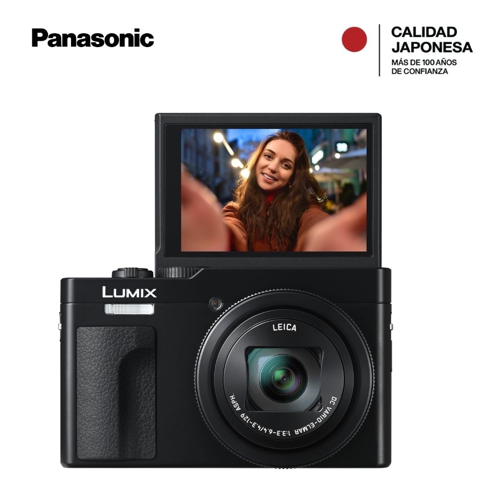 CÁMARA LUMIX DC‑ZS99 DIGITAL SUPERZOOM 30X 20.3 MP 4K CON LENTE 24‑720MM NEGRO - 1