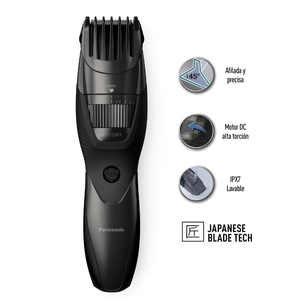 PANASONIC RECORTADORA DE BARBA CON 20 AJUSTES ER-GB44-H503 - 1