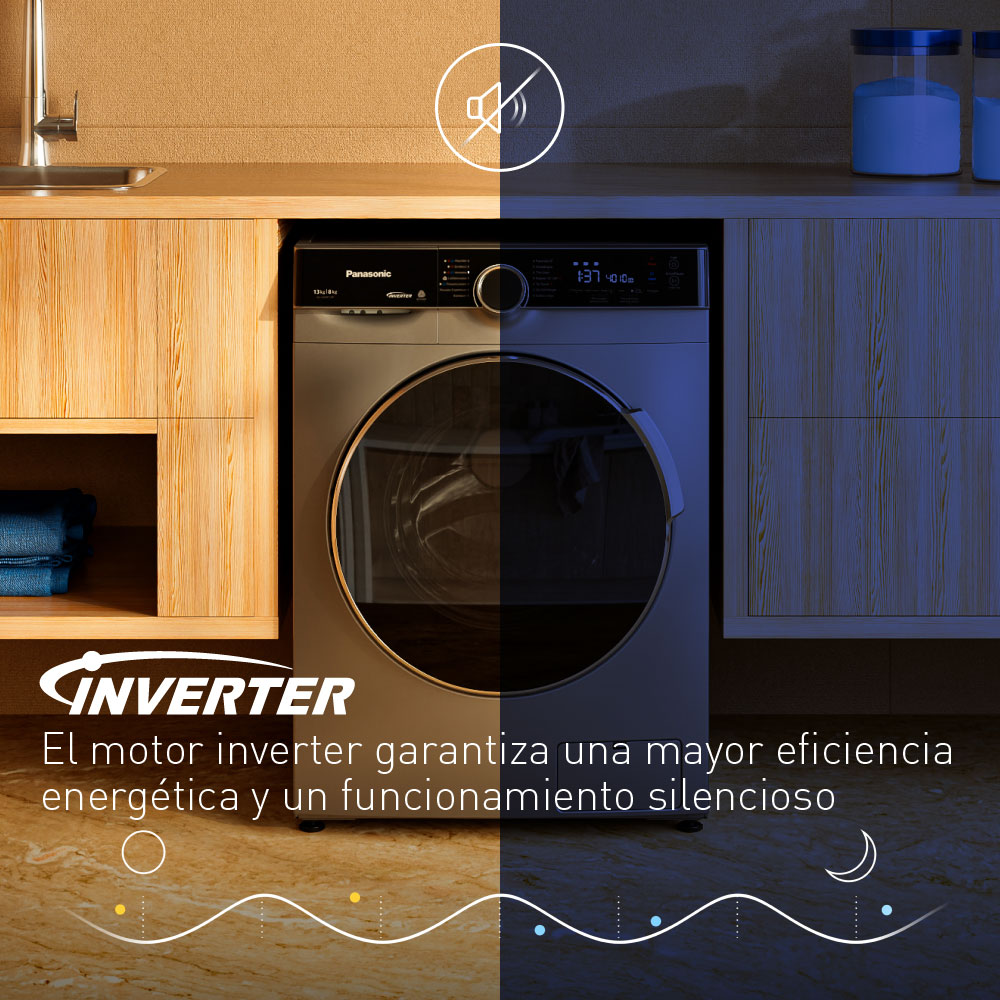 LAVASECA PANASONIC 13KG / 8KG CARGA FRONTAL NA-S26MK1LPE - 4