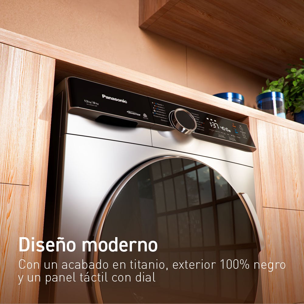 LAVASECA PANASONIC 13KG / 8KG CARGA FRONTAL NA-S26MK1LPE - 5