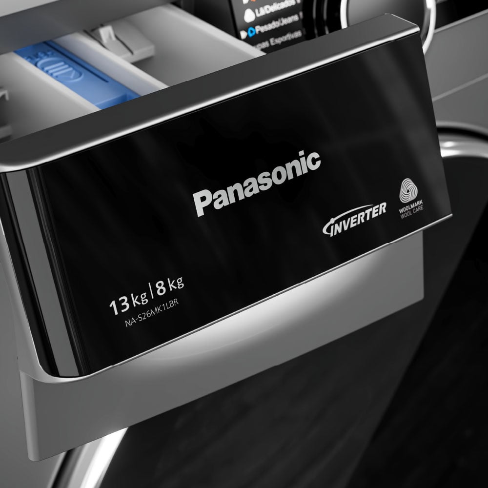 LAVASECA PANASONIC 13KG / 8KG CARGA FRONTAL NA-S26MK1LPE - 8