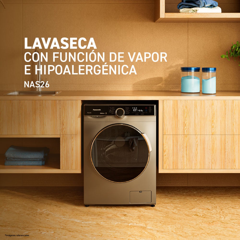 LAVASECA PANASONIC 13KG / 8KG CARGA FRONTAL NA-S26MK1LPE - 9