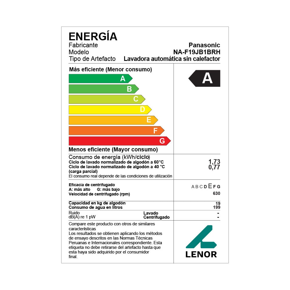 LAVADORA PANASONIC 19KG NA-F19JB1BRH CARGA SUPERIOR - 2