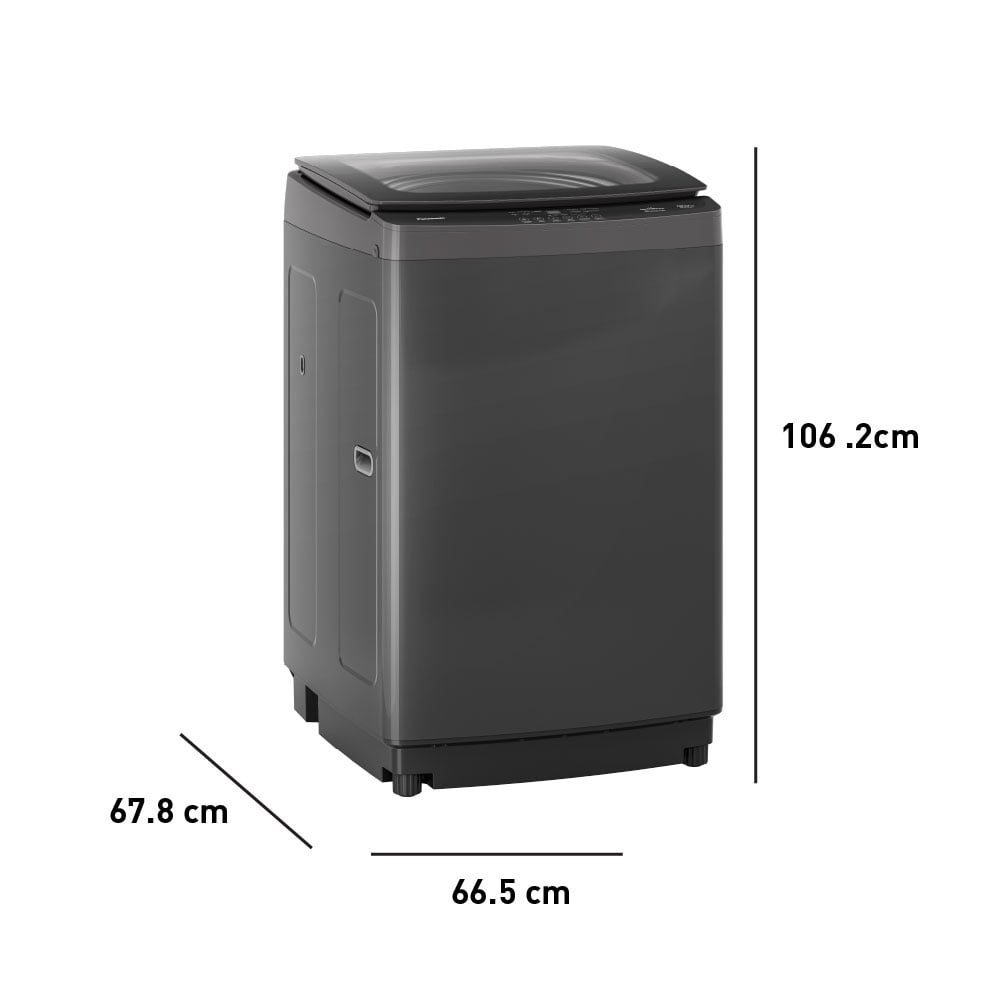 LAVADORA PANASONIC 19KG NA-F19JB1BRH CARGA SUPERIOR - 3