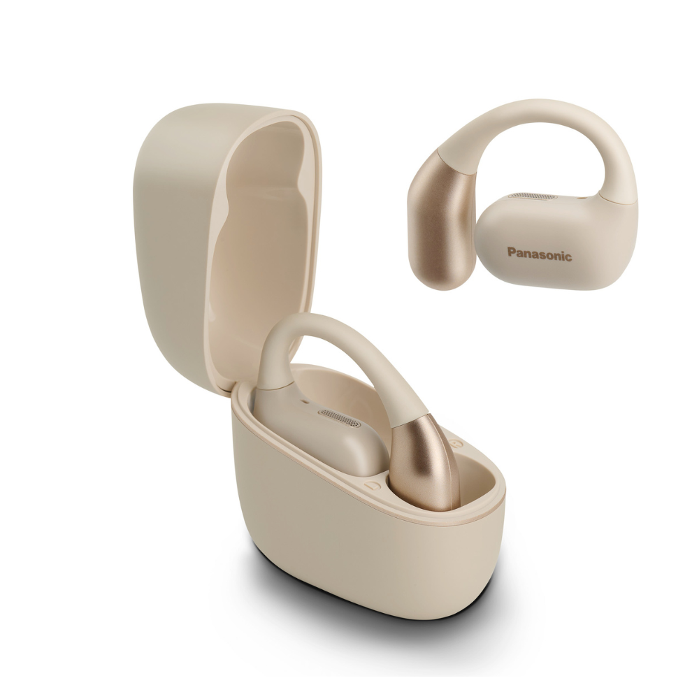 AUDÍFONOS INALÁMBRICOS TRUE WIRELESS PANASONIC RB-F10DE-C BEIGE OPEN EAR BLUETOOTH - 3