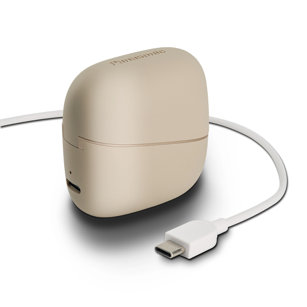 AUDÍFONOS INALÁMBRICOS TRUE WIRELESS PANASONIC RB-F10DE-C BEIGE OPEN EAR BLUETOOTH - 4