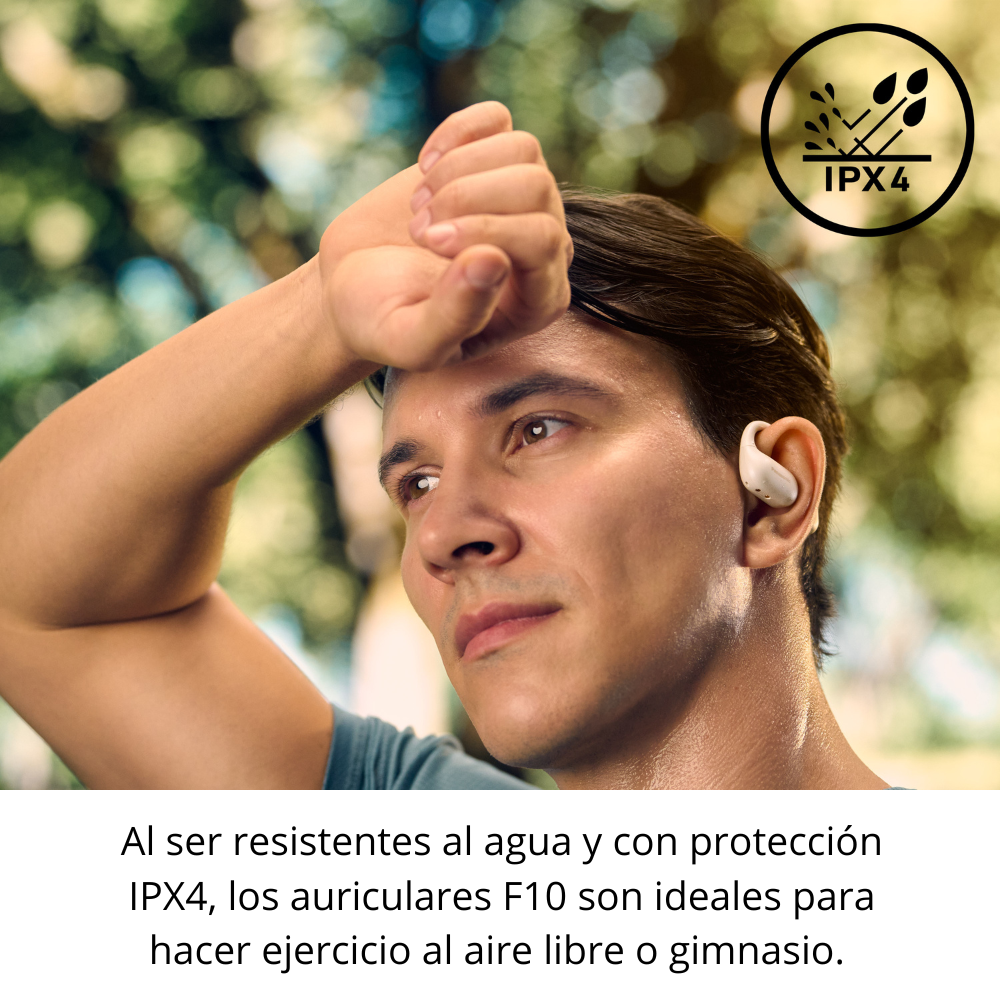 AUDÍFONOS INALÁMBRICOS TRUE WIRELESS PANASONIC RB-F10DE-K NEGRO OPEN EAR BLUETOOTH - 8