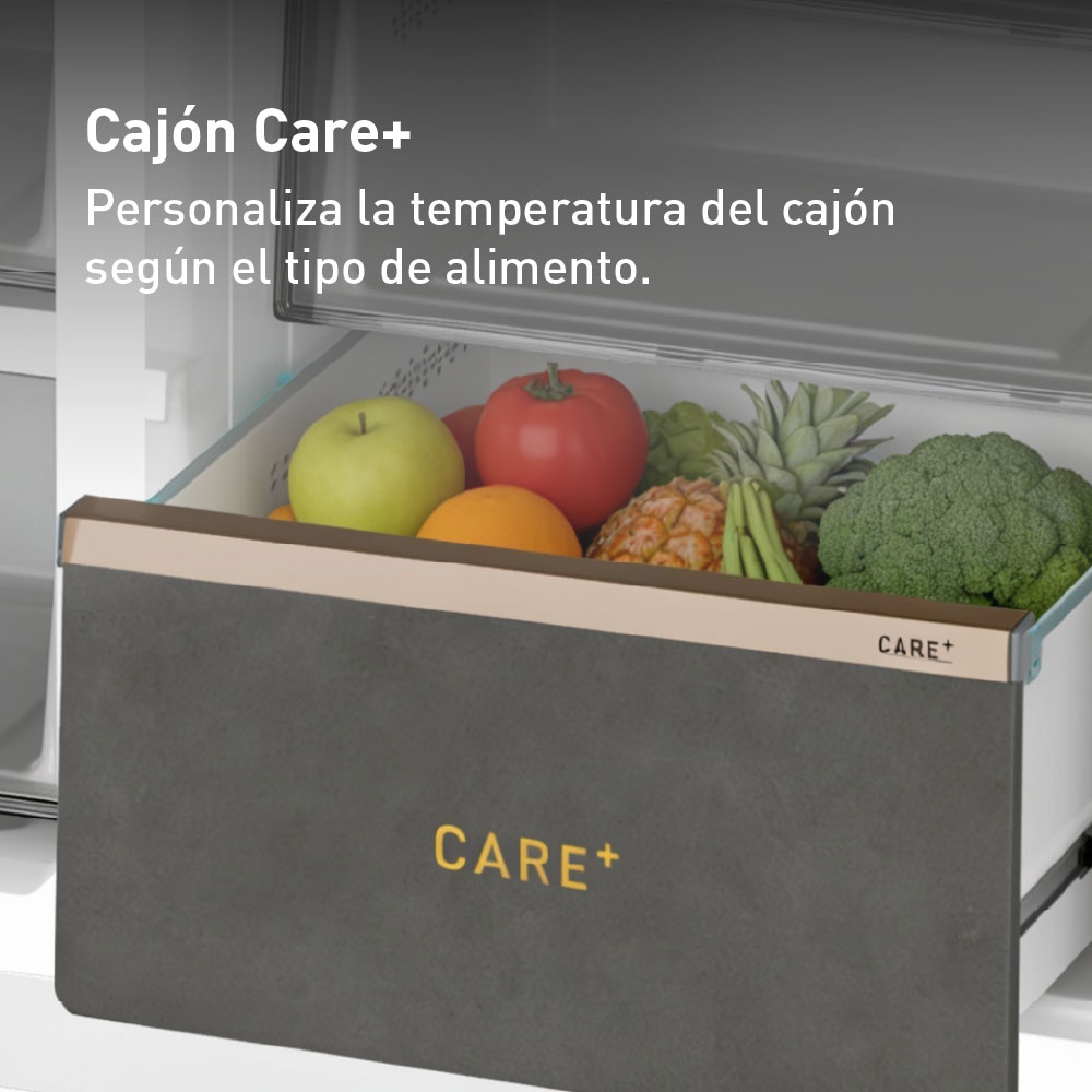 REFRIGERADORA PANASONIC SIDE BY SIDE 610L INVERTER ECONAVI CON DISPENSADOR DE AGUA BLACK INOX NR-BS95PV1XD - 9
