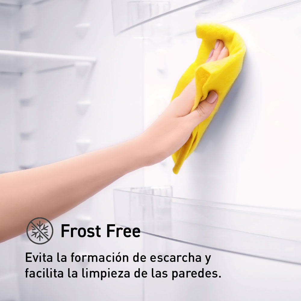 REFRIGERADORA PANASONIC 409L CON DISPENSADOR DE AGUA BLACK INOX NR-BT34PVWBD - 8