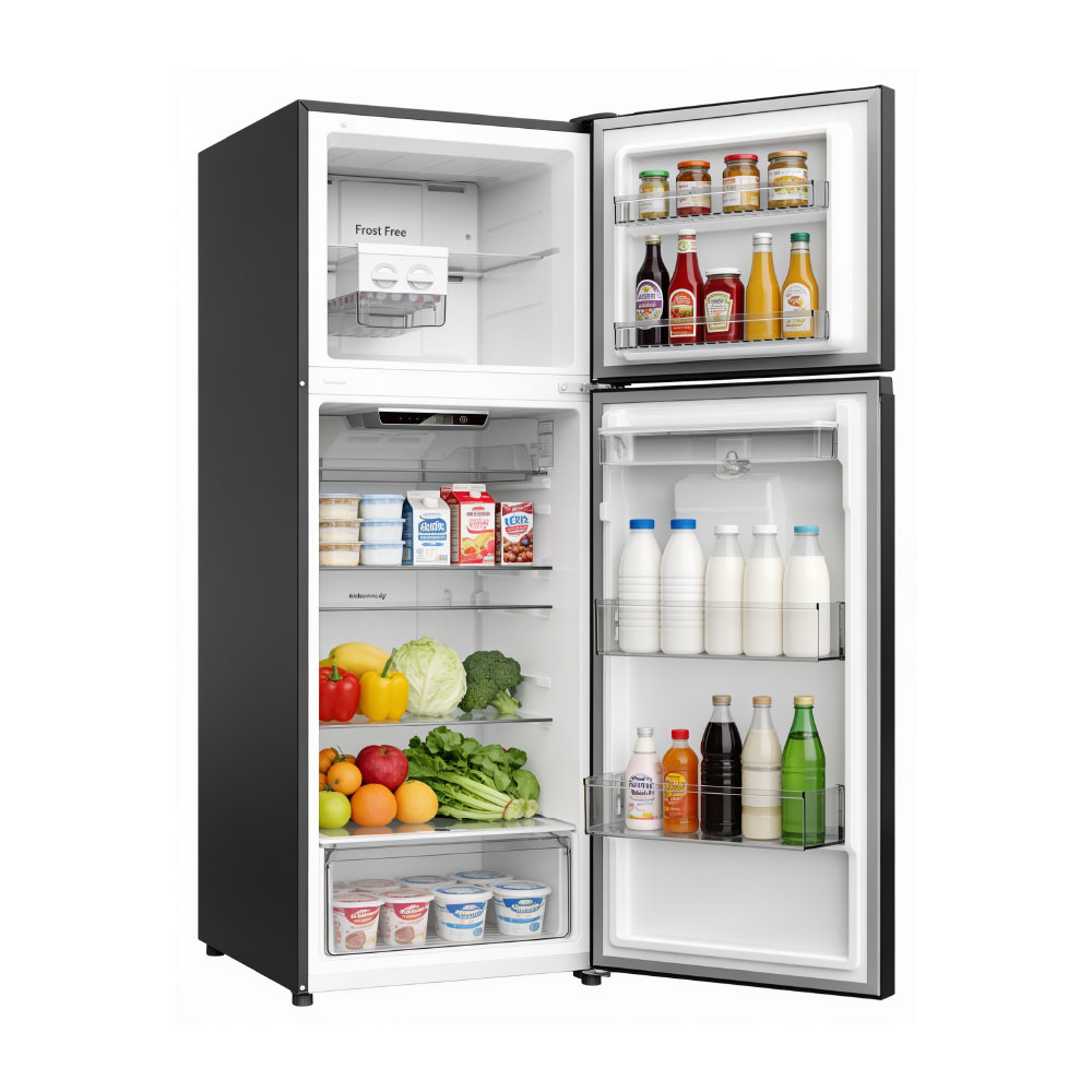REFRIGERADORA PANASONIC 345L CON DISPENSADOR DE AGUA BLACK INOX NR-BT33PVWBD - 4