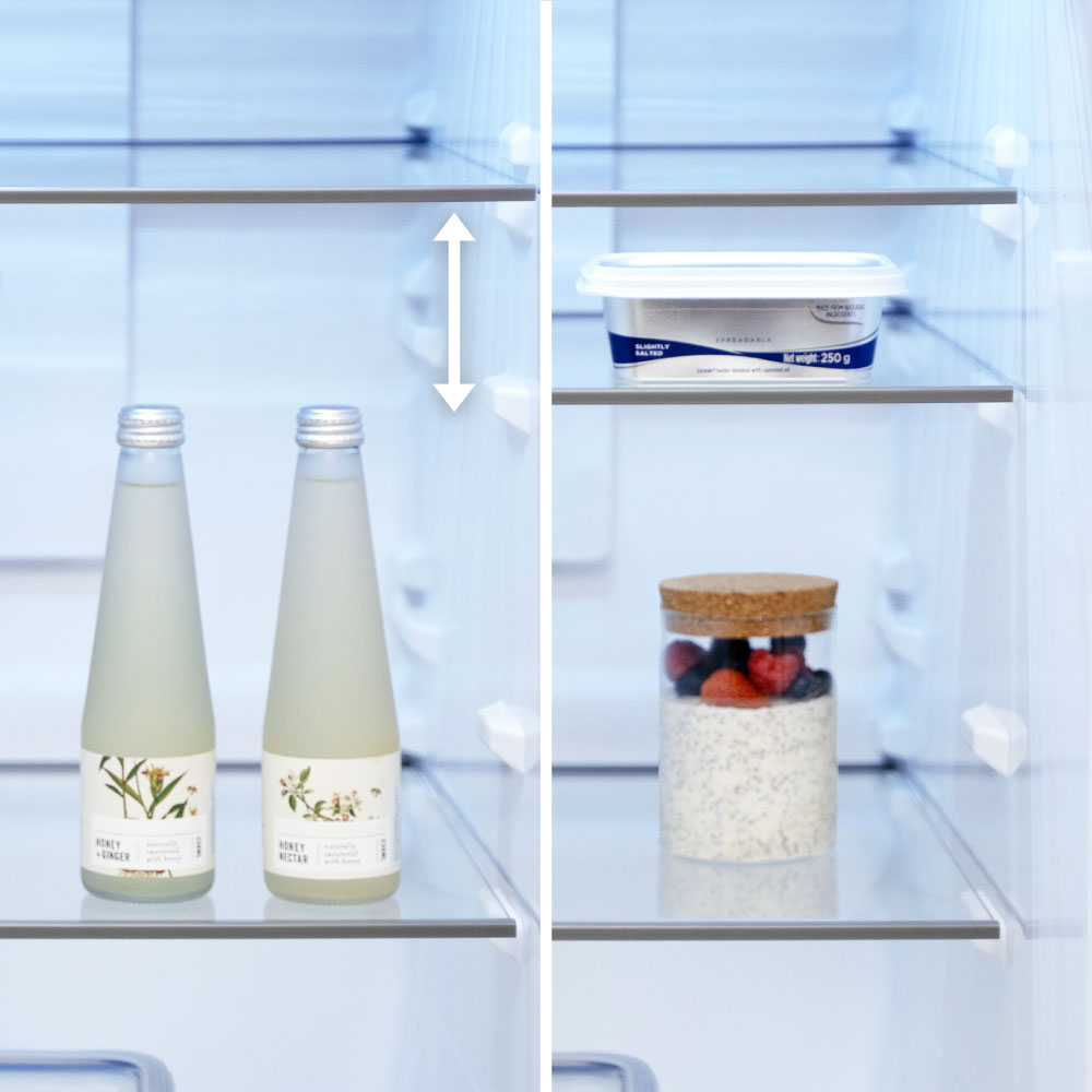 REFRIGERADORA PANASONIC 345L CON DISPENSADOR DE AGUA BLACK INOX NR-BT33PVWBD - 9