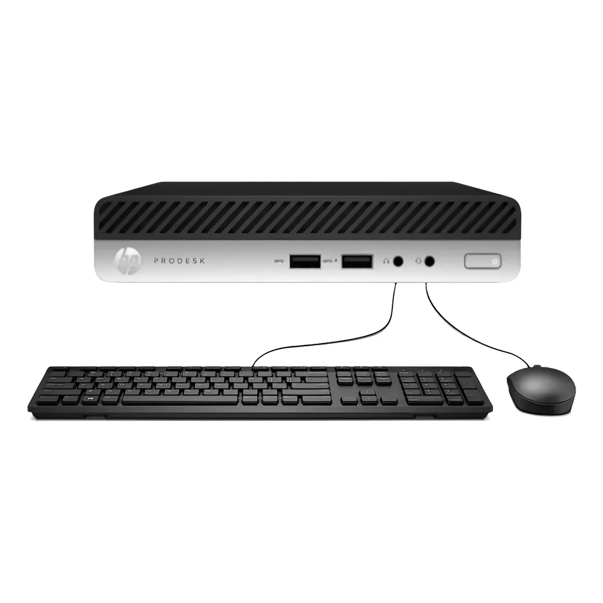 HP PRODESK MINI 400 CORE I7 16GB RAM 512GB SSD + MONITOR 24' IPS FHD 1920 X 1200 - 3