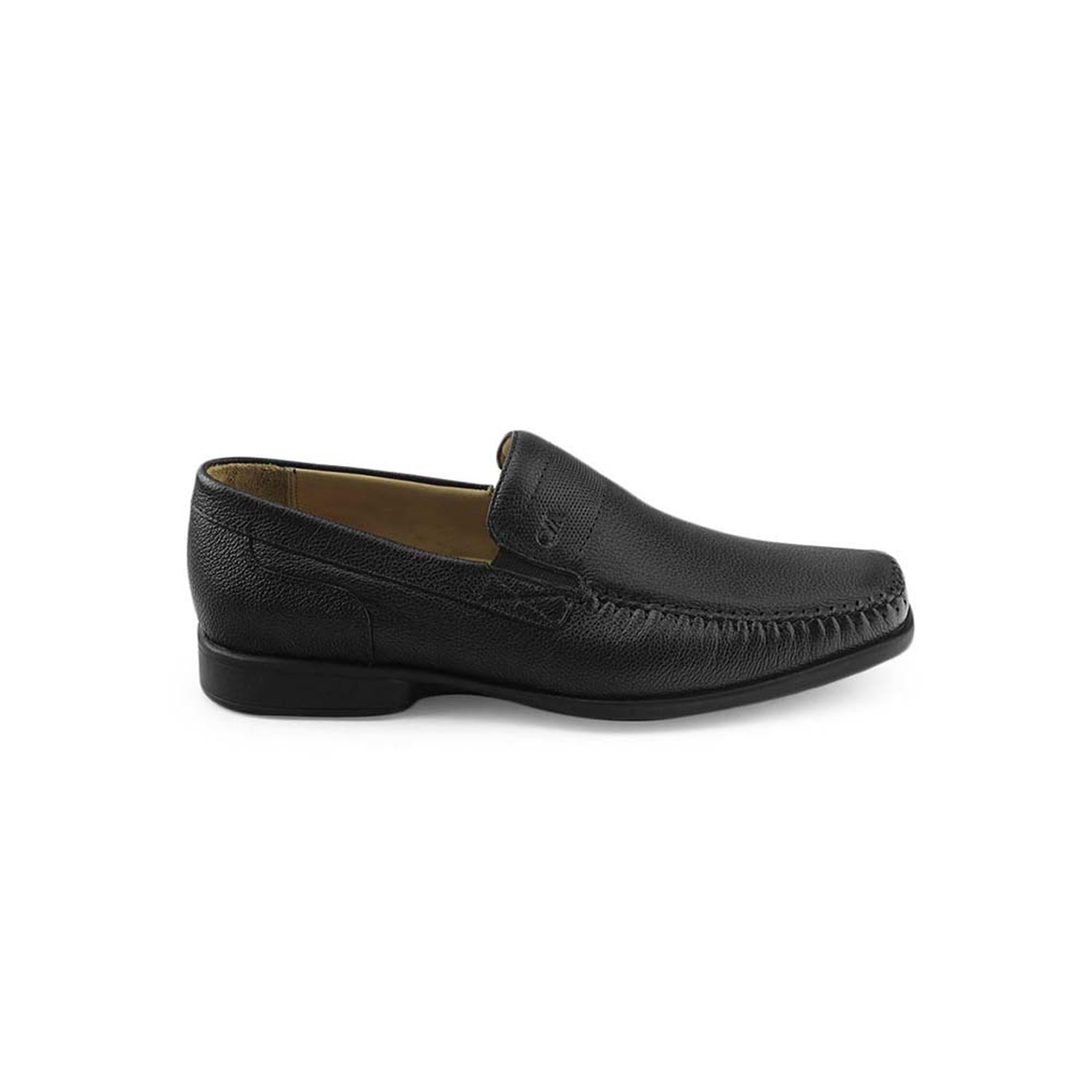 MOCASINES HOMBRE CALIMOD CUERO NEGRO 33003 - 1