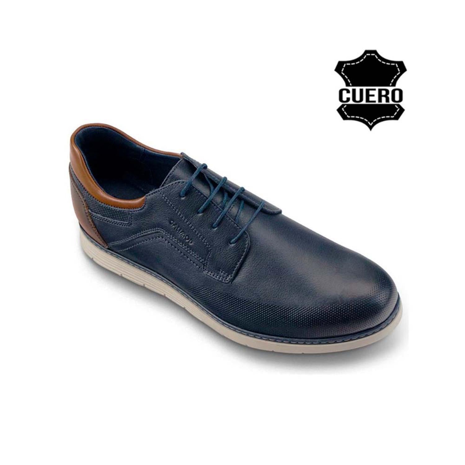 ZAPATOS CASUALES HOMBRE CALIMOD CUERO CRI003 - 1
