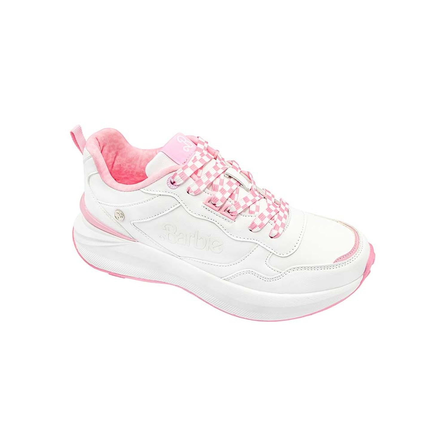 ZAPATILLA MUJER BARBIE BLANCO BY099 ROSADO - 1