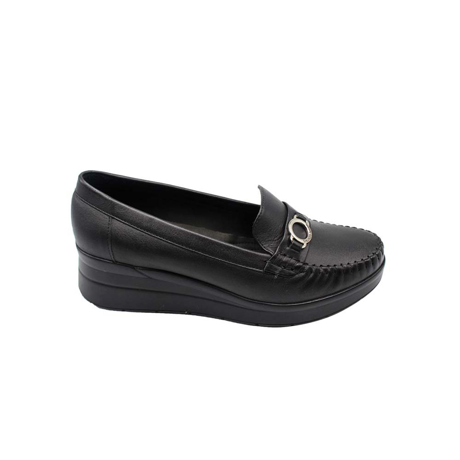 ZAPATOS CASUALES MUJER CALIMOD CUERO CUO-003 FEMME TACO 6 - 1