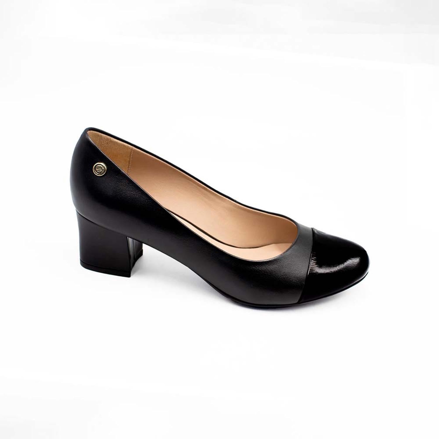 ZAPATOS CASUALES MUJER CALIMOD CUERO VHQ001 FEMME CHAROL TACO 5 - 1