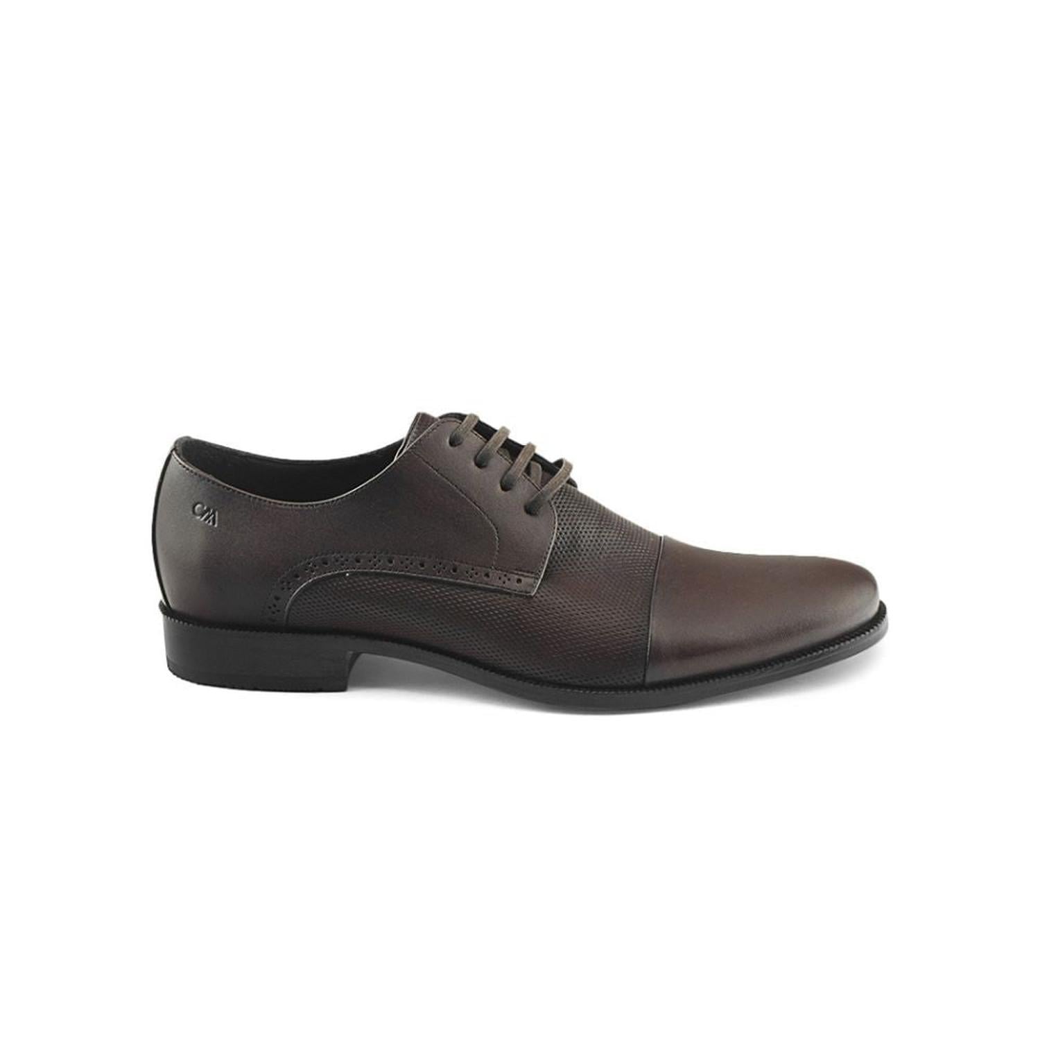 ZAPATOS DE VESTIR HOMBRE CALIMOD CUERO MARRÓN VAE003 - 2