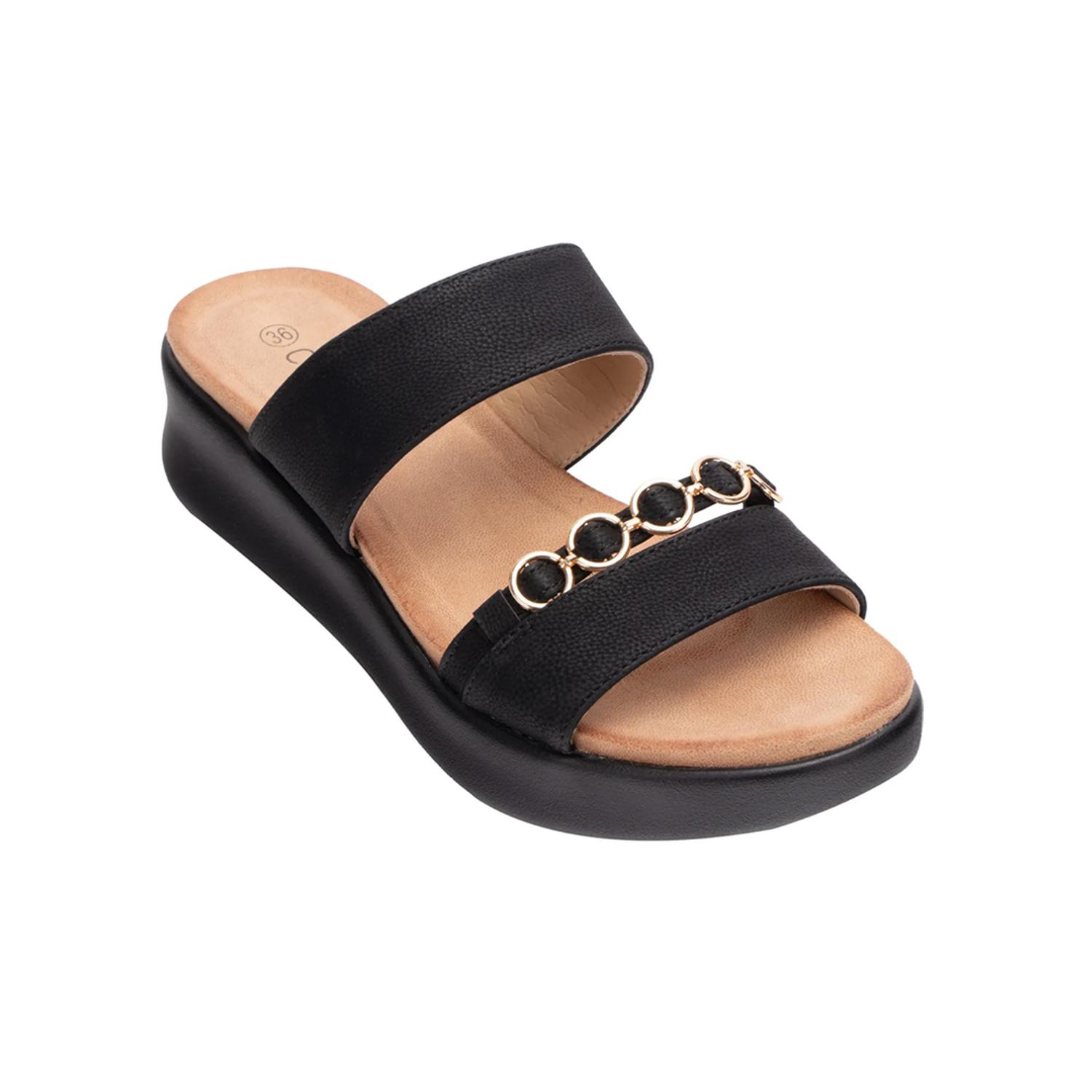 SANDALIAS MUJER CHABELY NEGRO YS467 - 1