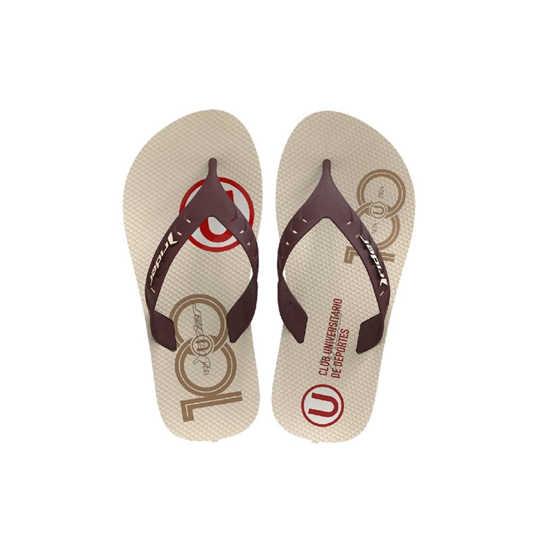 SANDALIAS HOMBRE RIDER CREMA RDE40 100 AÑOS CENTENARIO UNIVERSITARIO - 1
