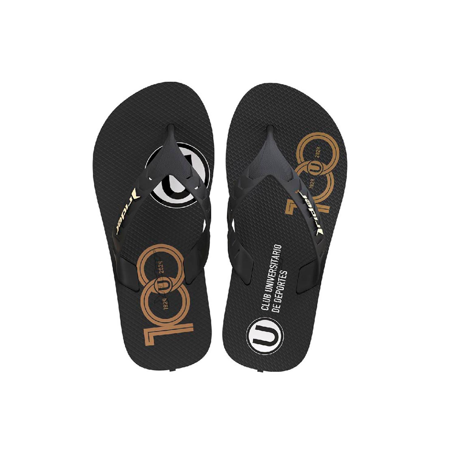 SANDALIAS NIÑO RIDER NEGRO RDE41 UNIVERSITARIO 100 AÑOS - 1