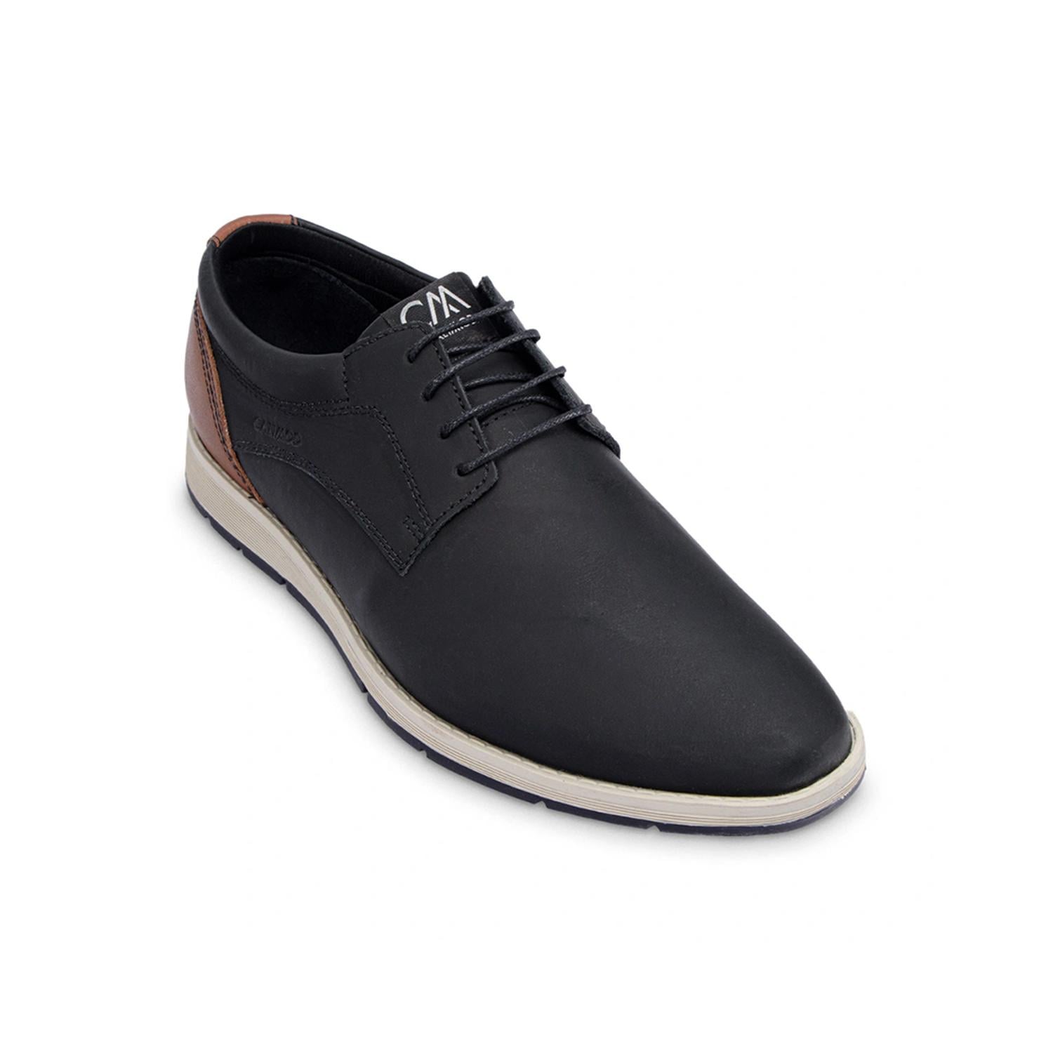ZAPATILLA HOMBRE CALIMOD NEGRO CB7001 CUERO - 1