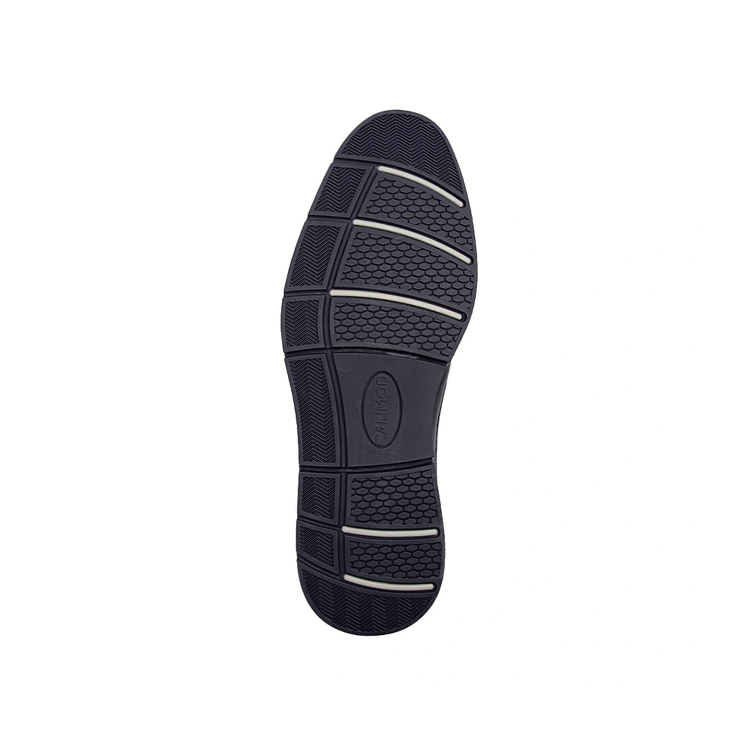 ZAPATILLA HOMBRE CALIMOD NEGRO CB7001 CUERO - 4