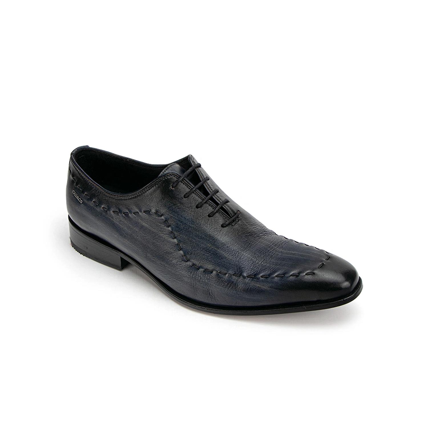 BALLERINAS HOMBRE CALIMOD CUERO AZUL MARINO CABALLERO VHL001 - 1