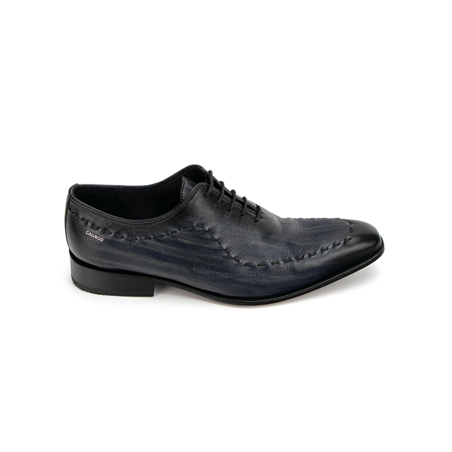 BALLERINAS HOMBRE CALIMOD CUERO AZUL MARINO CABALLERO VHL001 - 2