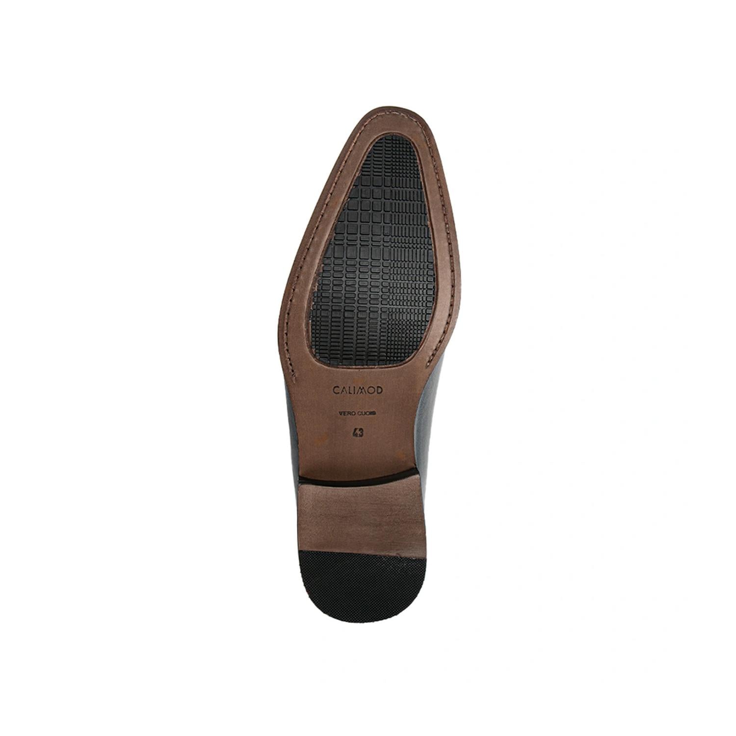 BALLERINAS HOMBRE CALIMOD CUERO AZUL MARINO CABALLERO VHL001 - 4
