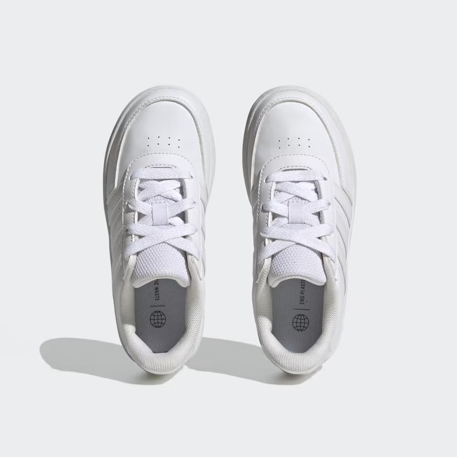 ZAPATILLAS NIÑO ADIDAS BLANCO AHP8962 BREAKNET 2.0 K ESCOLAR - 2