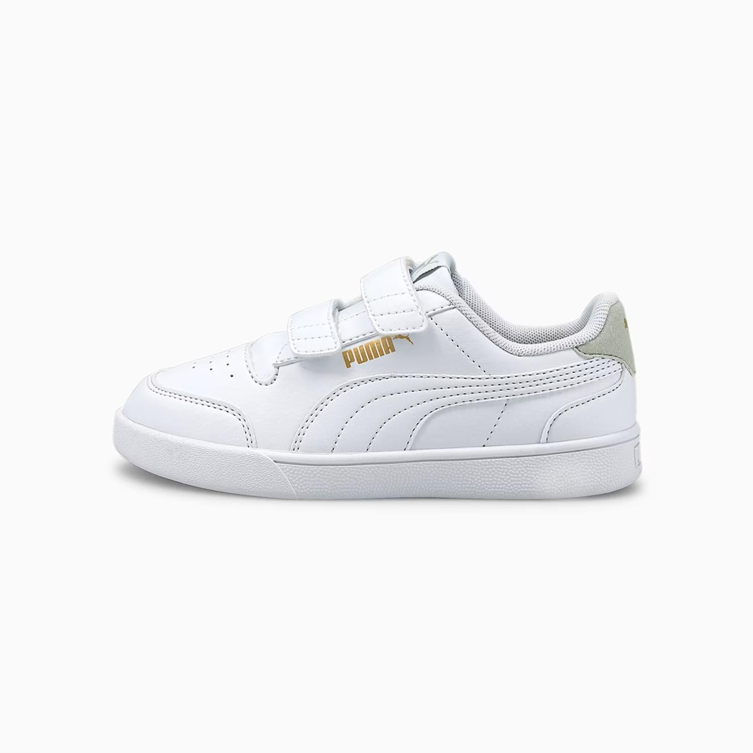 ZAPATILLAS UNISEX PUMA BLANCO ESCOLAR 375689 SHUFFLE V PS - 1