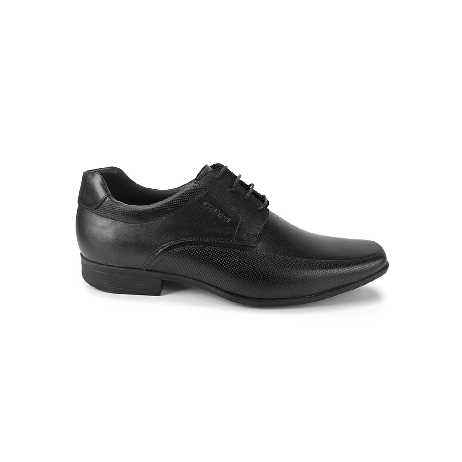 ZAPATO CALIMOD VEM008 NEGRO CASUAL VESTIR CUERO - 1