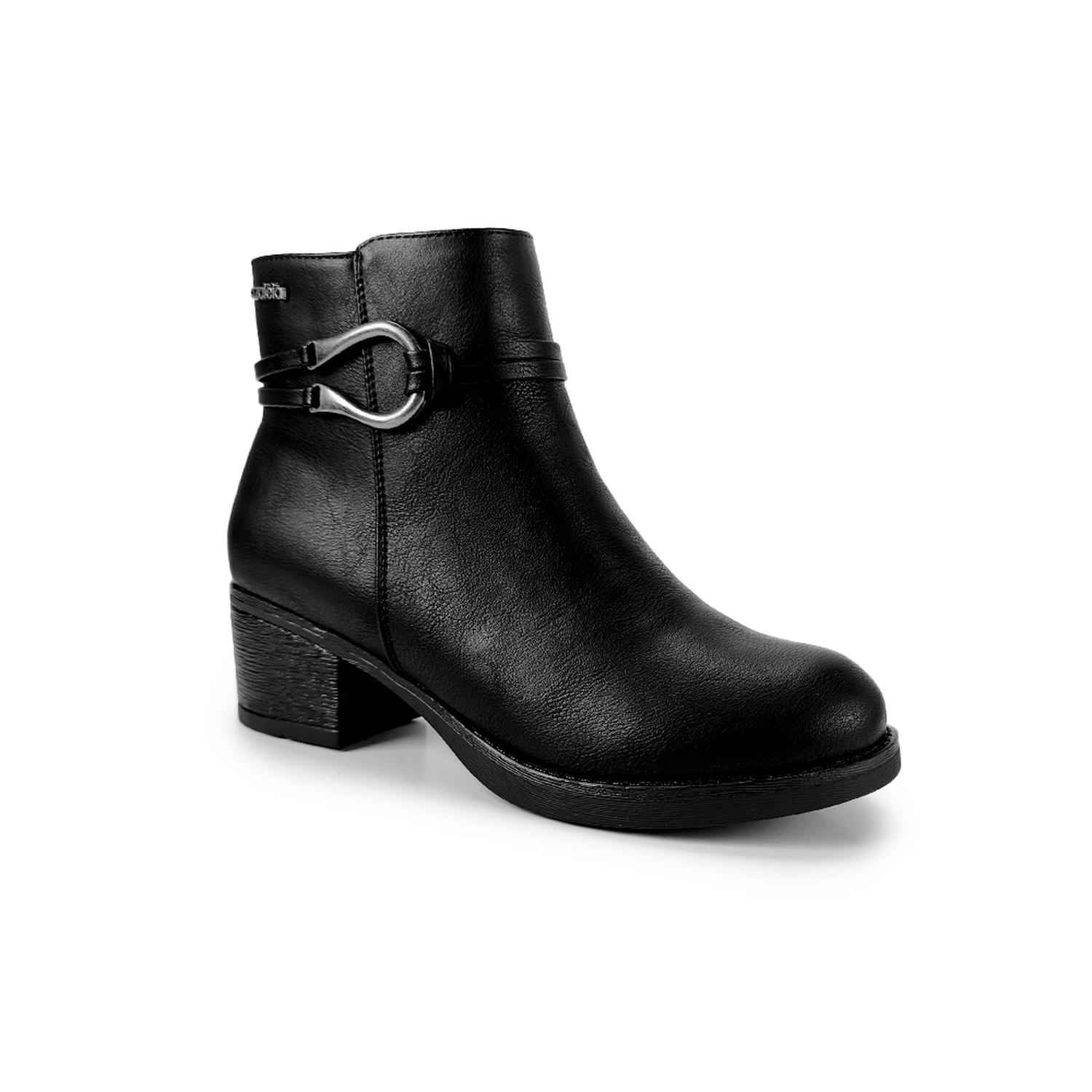 BOTIN AZALEIA LUDMILA-223 TACO 5 NEGRO - 1