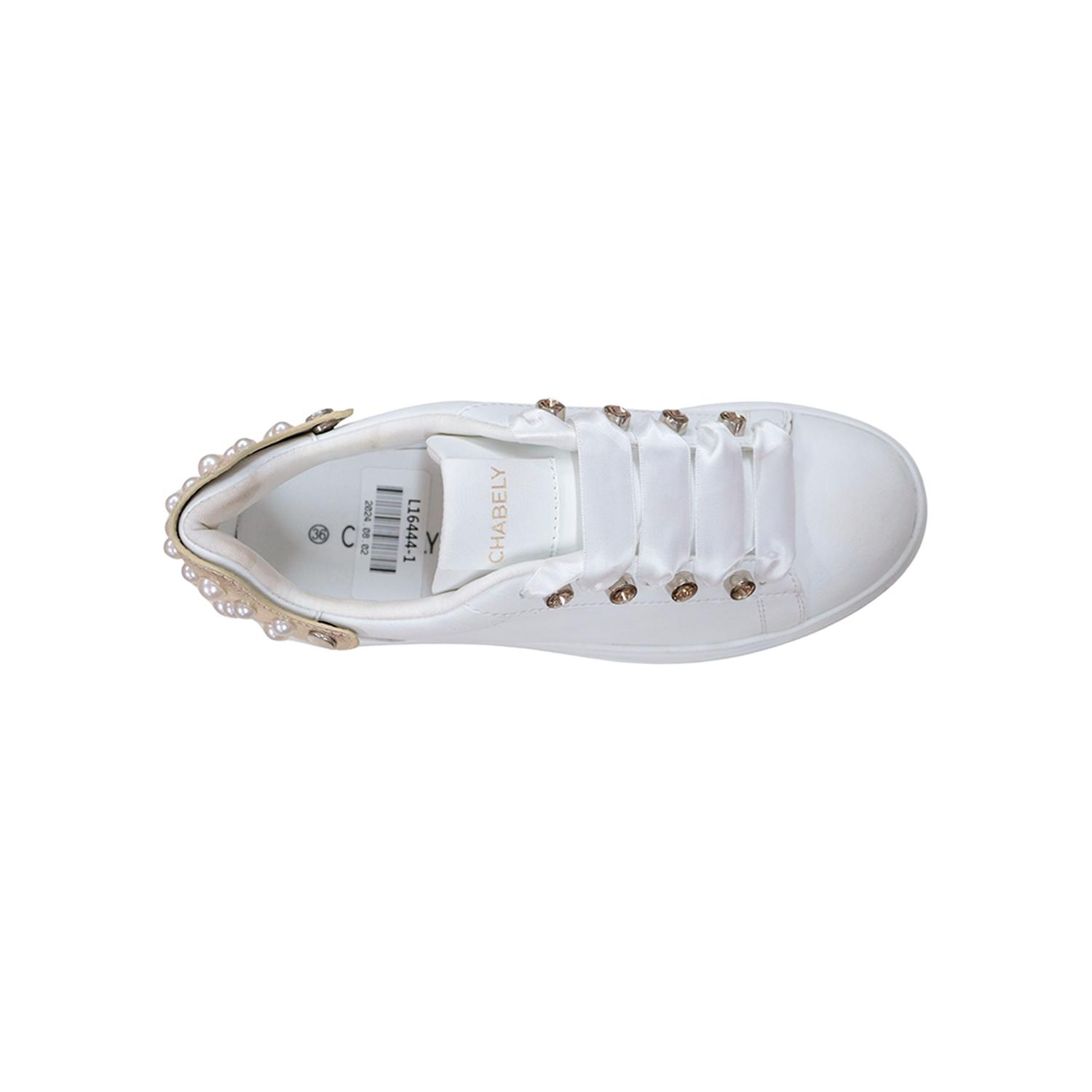 ZAPATILLA CHABELY YZ113 BLANCO - 3