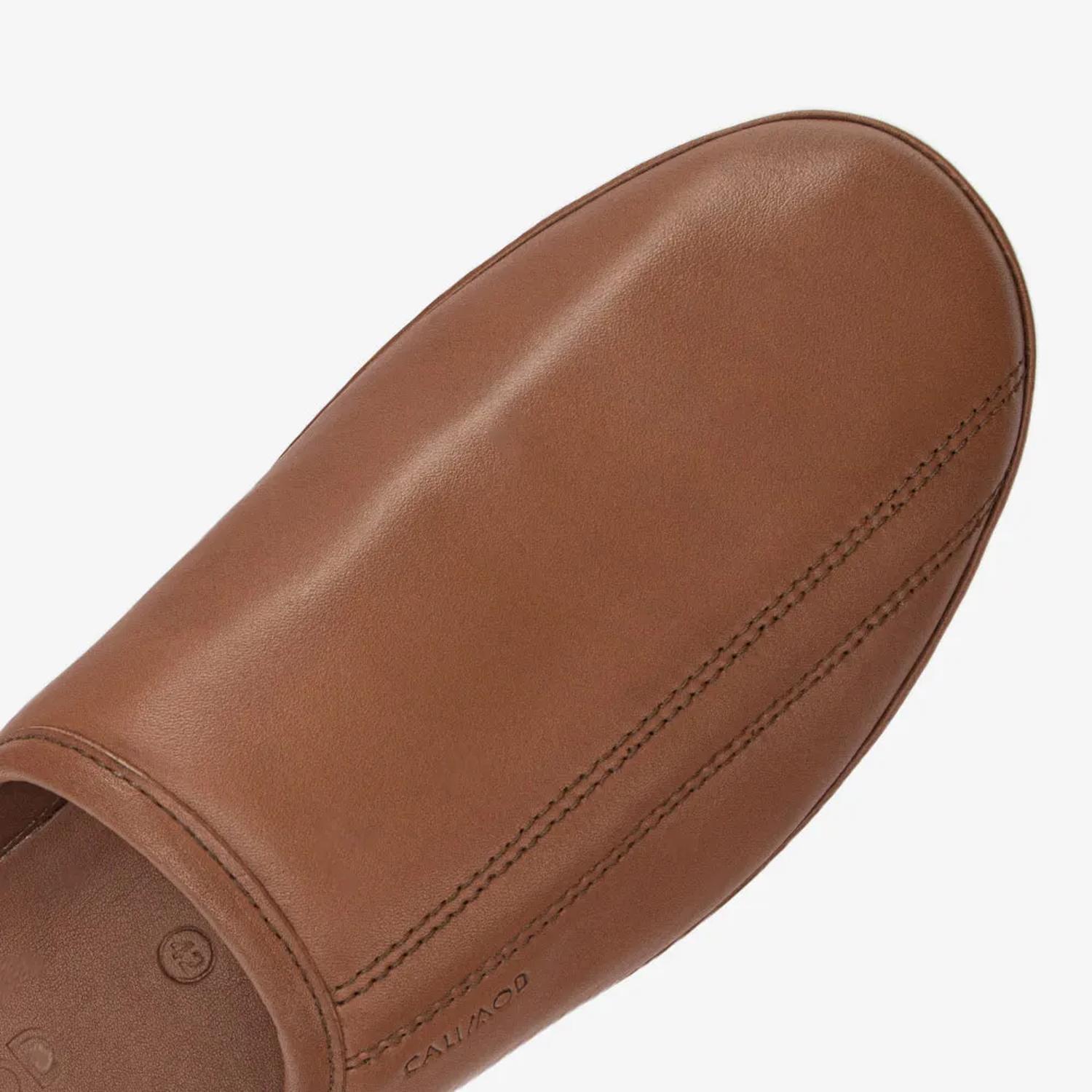 PANTUFLA CALIMOD CHZ001 CUERO CABALLERO - 2