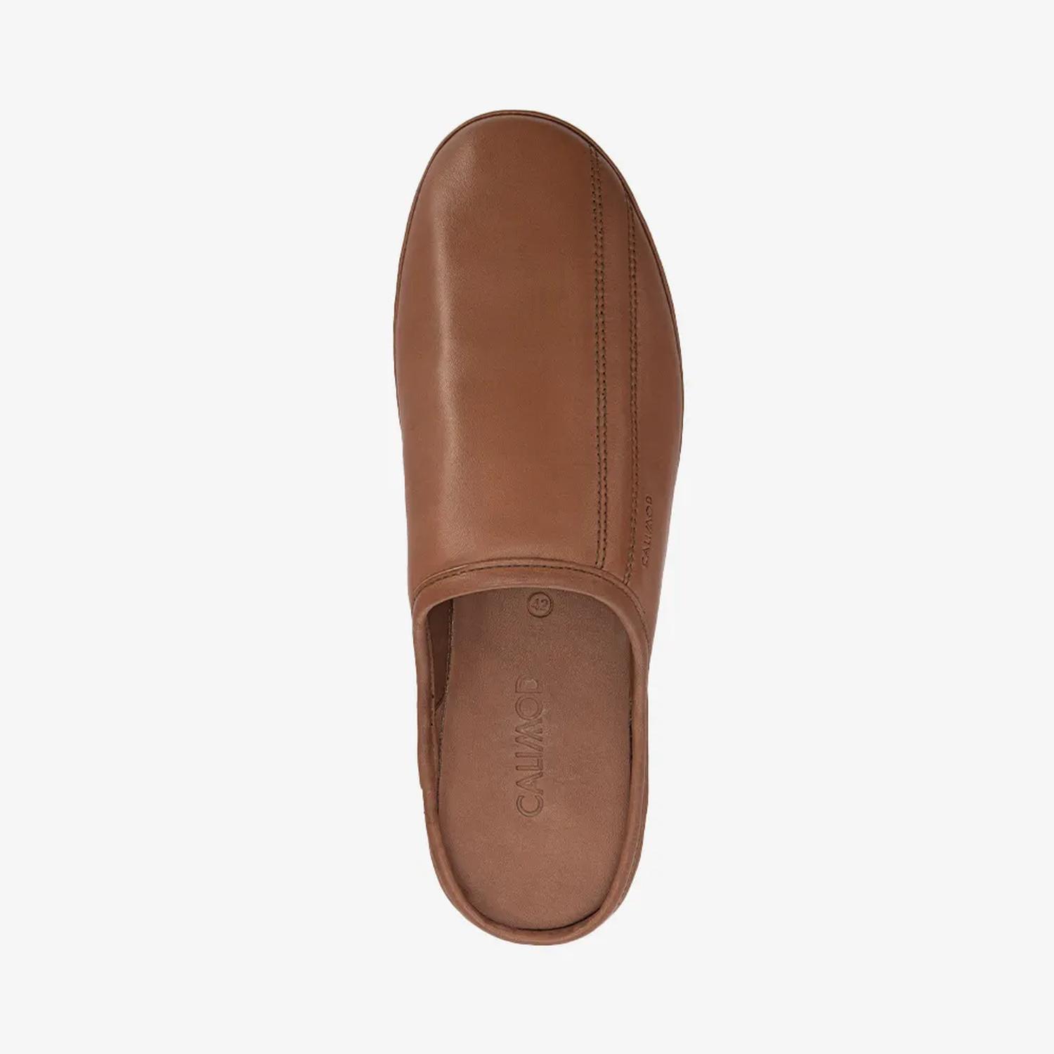 PANTUFLA CALIMOD CHZ001 CUERO CABALLERO - 3