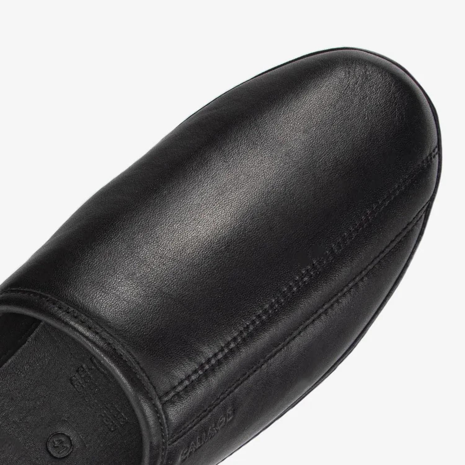 PANTUFLA CALIMOD CHZ001 CUERO CABALLERO - 5