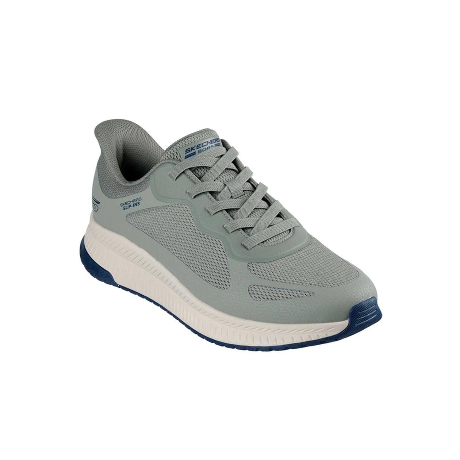 ZAPATILLA SKECHERS KNIT HOLMELT OLV 118423 MASCULINO - 1
