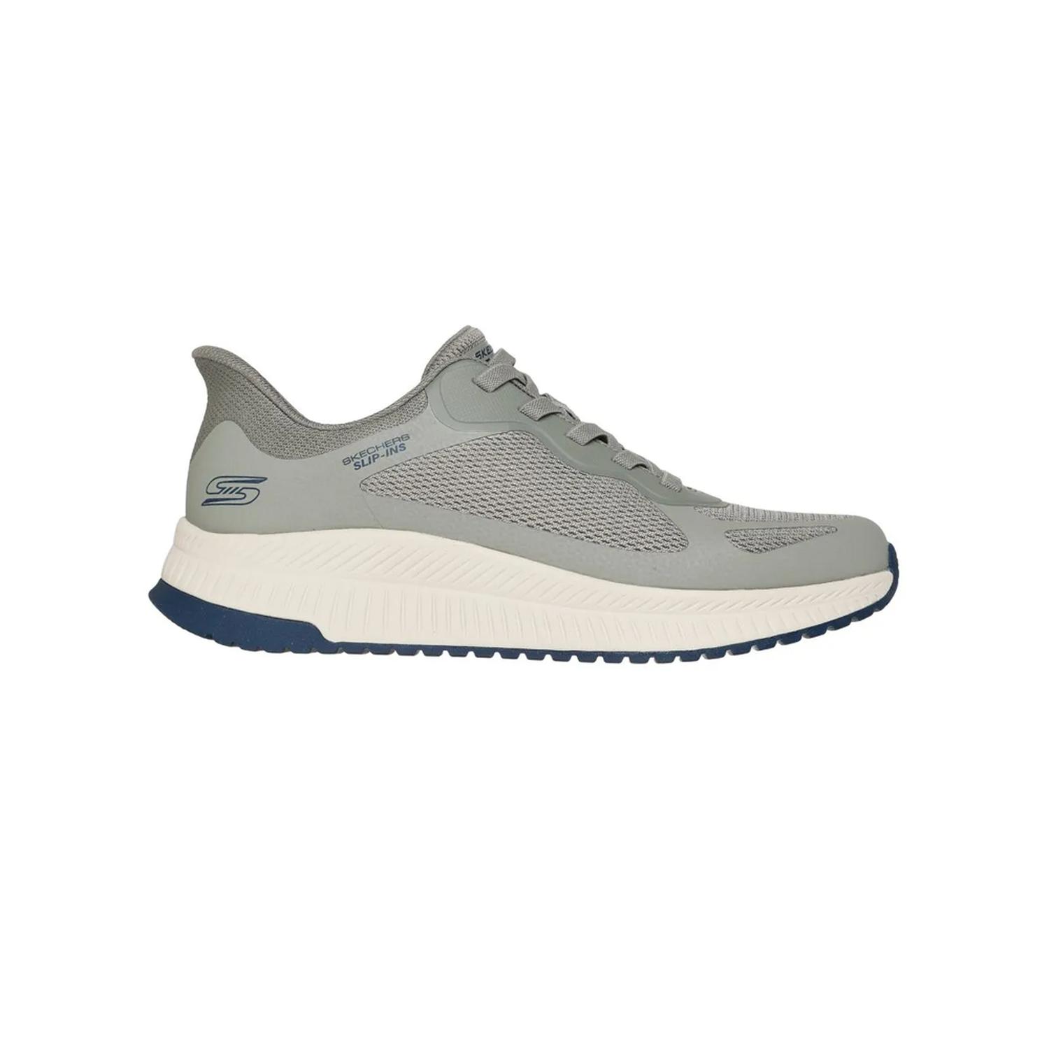 ZAPATILLA SKECHERS KNIT HOLMELT OLV 118423 MASCULINO - 2