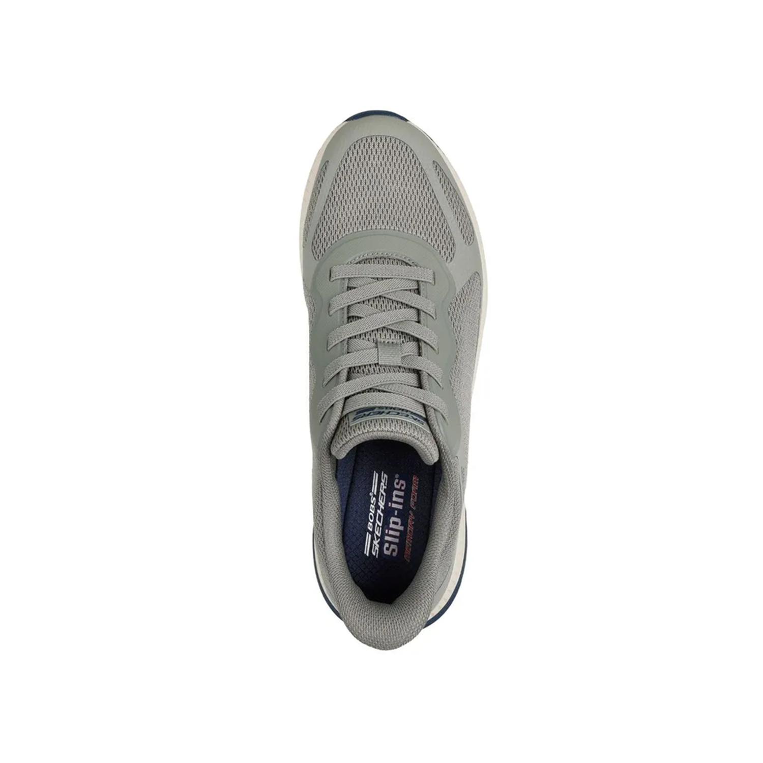ZAPATILLA SKECHERS KNIT HOLMELT OLV 118423 MASCULINO - 3