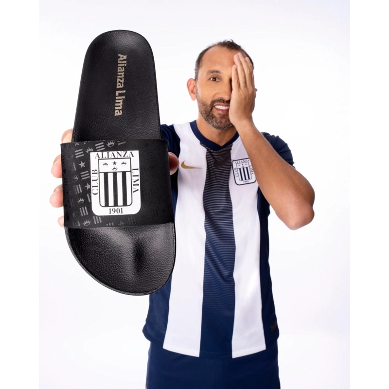 SANDALIA RIDER ALIANZA LIMA SLIDER NEGRO 2RDL54 - 6