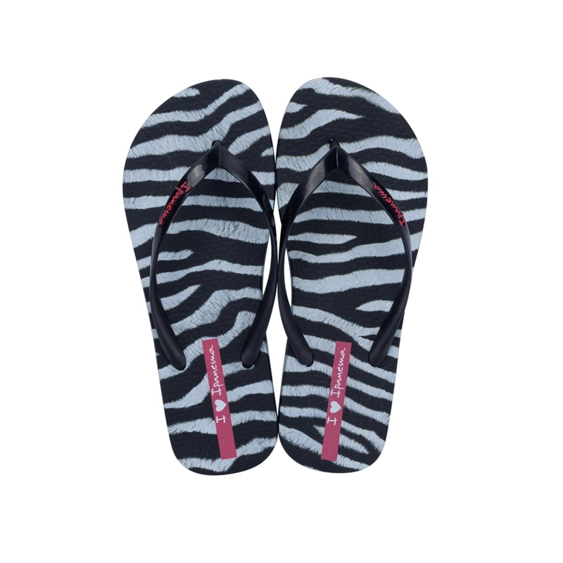 SANDALIA IPANEMA IPZ52 NEGRO ANIMAL PRINT - 1