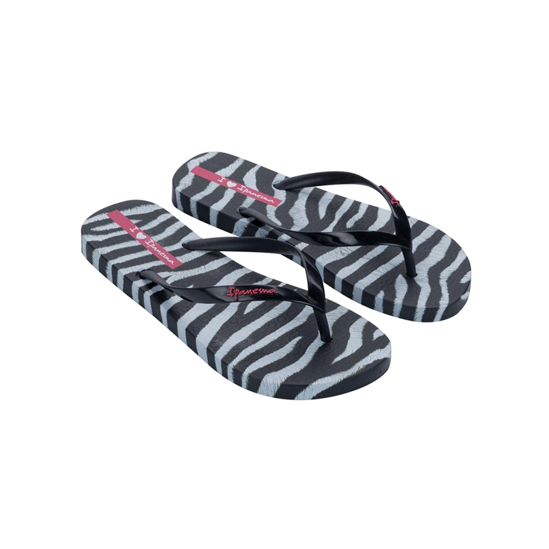SANDALIA IPANEMA IPZ52 NEGRO ANIMAL PRINT - 3
