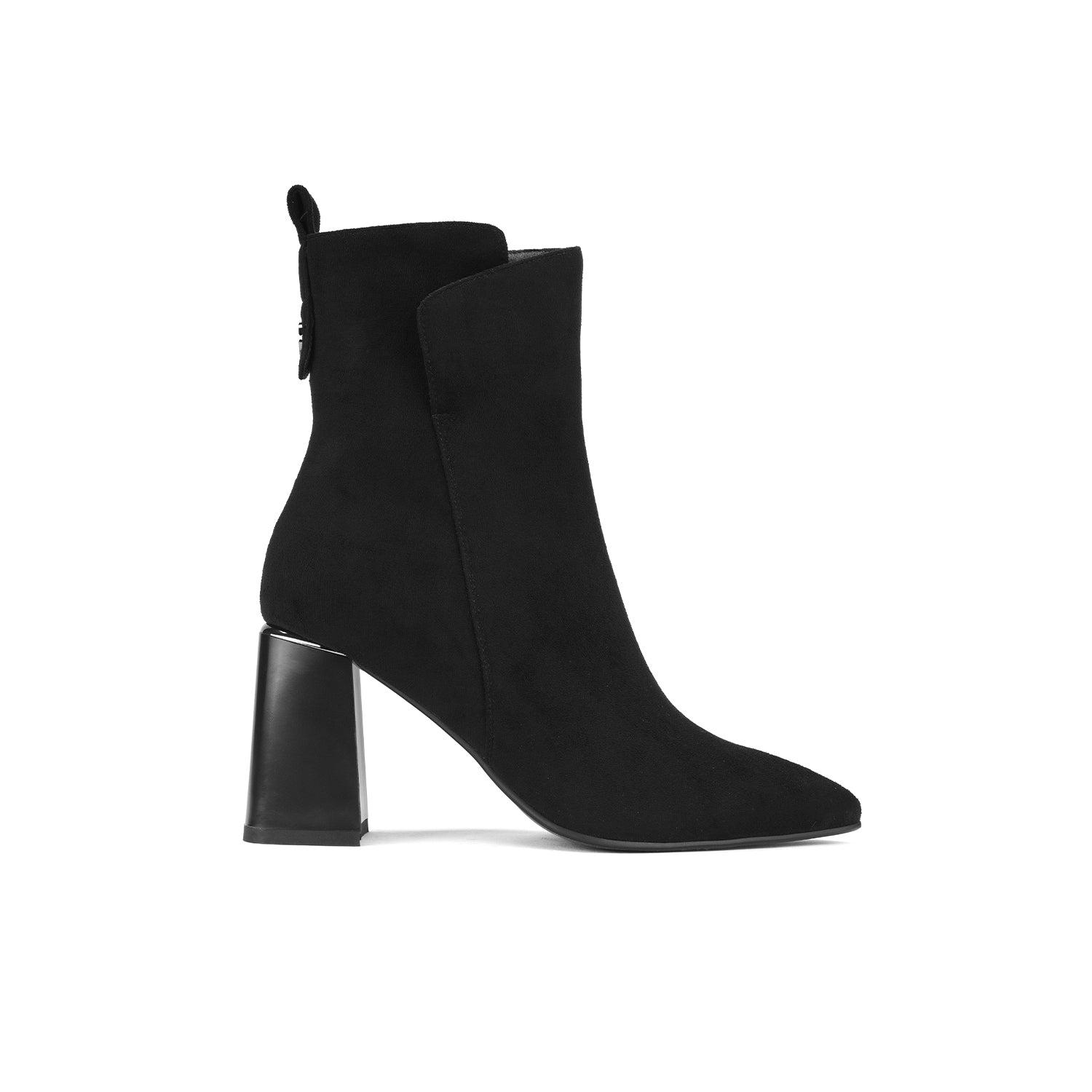 BOTIN VIA UNO DF3002 GAMUZA TACO 8.5 - 2