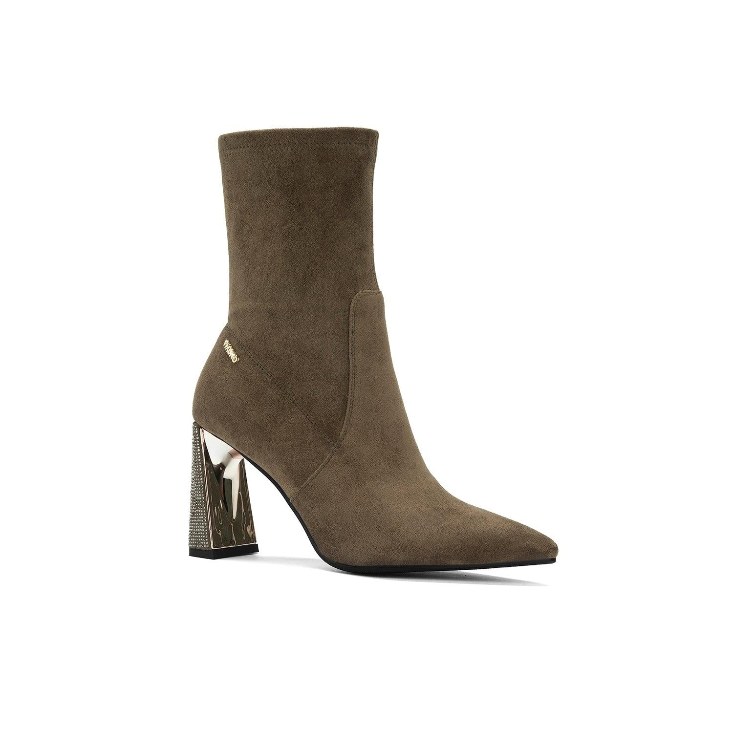 BOTIN VIA UNO BKX973 GAMUZA TACO 9 - 1