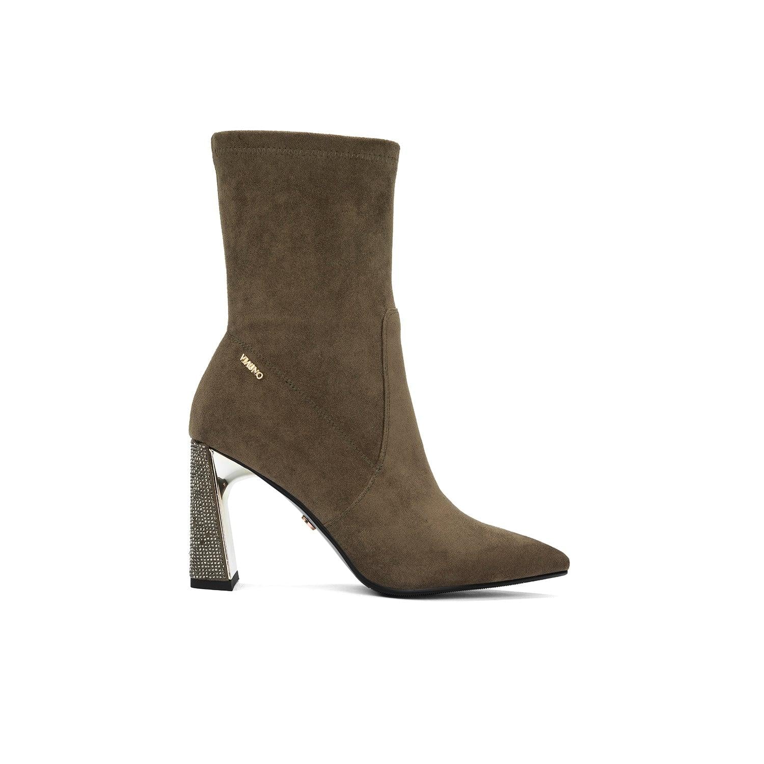 BOTIN VIA UNO BKX973 GAMUZA TACO 9 - 2