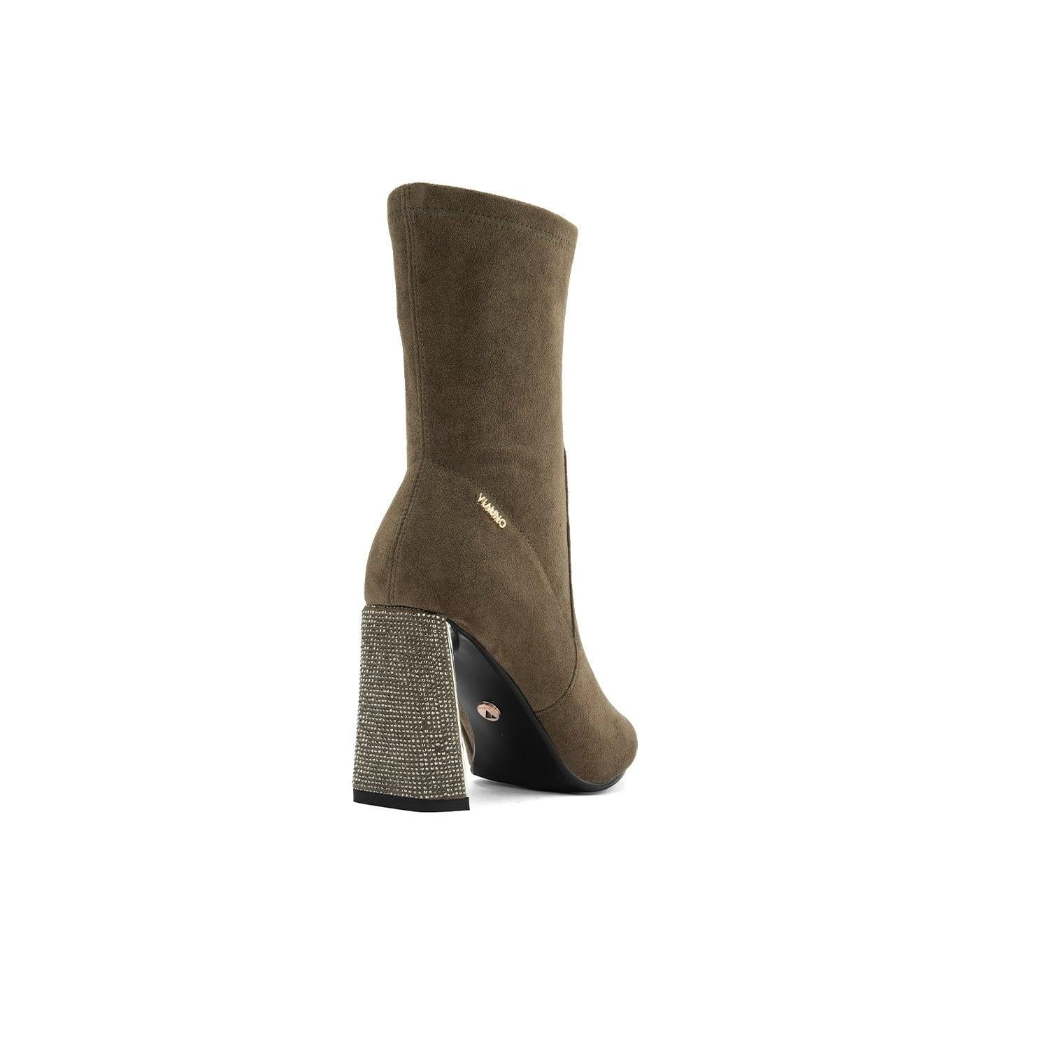 BOTIN VIA UNO BKX973 GAMUZA TACO 9 - 3